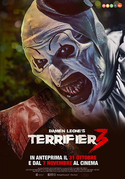 Terrifier 3 (IN ANTEPRIMA IL 31 OTTOBRE)